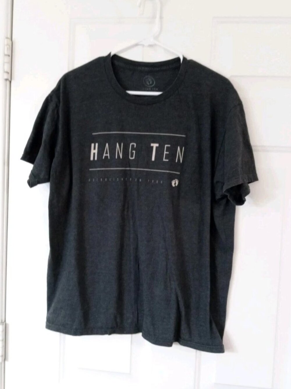 Hang Ten Men's XL Dark Blue Graphic Print T-Shirt Premium Tee